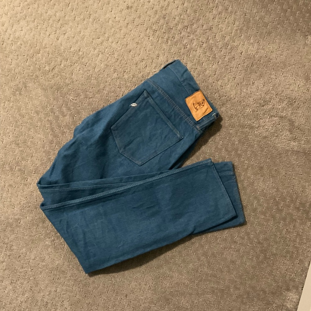 Pure blue Japan Regular Straight - Blue Grey Indigo ( BIG Exclusive Version)